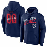 Washington Wizards Hustle Custom Pullover Hoodie Navy