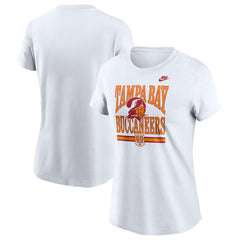 Tampa Bay Buccaneers Women's 50th Season T-Shirt - White - Nike