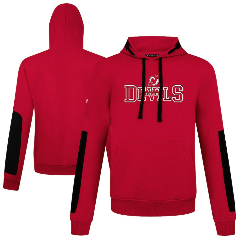 New Jersey Devils Levelwear Bombay Journey Pullover Hoodie - Red | NHL sale
