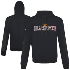 Chicago Blackhawks Levelwear Bombay Journey Pullover Hoodie - Black | NHL discount