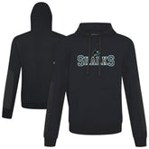 San Jose Sharks Levelwear Bombay Journey Pullover Hoodie - Black | NHL Lifestyle