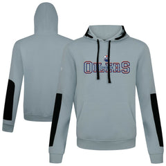 Edmonton Oilers Levelwear Bombay Journey Pullover Hoodie - Gray | NHL sale