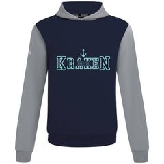 Seattle Kraken Levelwear Ultimate Journey Pullover Hoodie - Deep Sea Blue/Gray | NHL online
