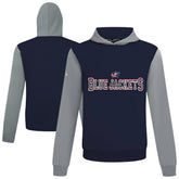 Columbus Blue Jackets Levelwear Ultimate Journey Pullover Hoodie - Navy/Gray | NHL Lifestyle