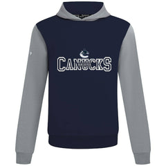 Vancouver Canucks Levelwear Ultimate Journey Pullover Hoodie - Navy/Gray | NHL sale