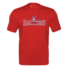 New York Rangers Levelwear Anthem Journey Performance T-Shirt - Red | NHL Clearance