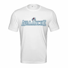 Colorado Avalanche Levelwear Anthem Journey Performance T-Shirt - White | NHL Lifestyle