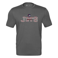 Winnipeg Jets Levelwear Anthem Journey Performance T-Shirt - Charcoal | NHL Lifestyle