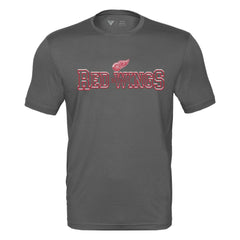 Detroit Red Wings Levelwear Anthem Journey Performance T-Shirt - Charcoal | NHL online