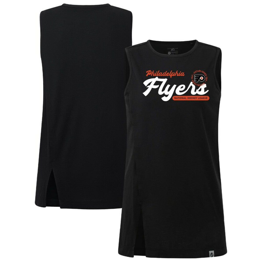 Philadelphia Flyers Levelwear Women's Influx Monument Tank Top - Black | NHL on sale