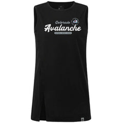 Colorado Avalanche Levelwear Women's Influx Monument Tank Top - Black | NHL Lifestyle