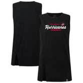 Carolina Hurricanes Levelwear Women's Influx Monument Tank Top - Black | NHL on sale