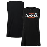 Edmonton Oilers Levelwear Women's Influx Monument Tank Top - Black | NHL online
