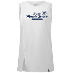 Toronto Maple Leafs Levelwear Women's Influx Monument Tank Top - White | NHL online