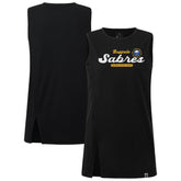 Buffalo Sabres Levelwear Women's Influx Monument Tank Top - Black | NHL on sale
