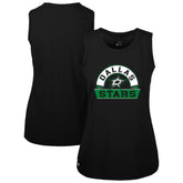 Dallas Stars Levelwear Women's Macy Banner Arch Tank Top - Black | NHL discount