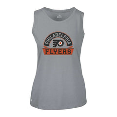 Philadelphia Flyers Levelwear Women's Macy Banner Arch Tank Top - Gray | NHL online