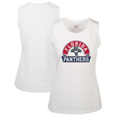 Florida Panthers Levelwear Women's Macy Banner Arch Tank Top - White | NHL on sale