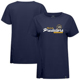 Nashville Predators Levelwear Women's Influx Monument T-Shirt - Navy | NHL near me