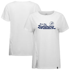 Tampa Bay Lightning Levelwear Women's Influx Monument T-Shirt - White | NHL sale