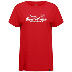 Detroit Red Wings Levelwear Women's Influx Monument T-Shirt - Red | NHL sale