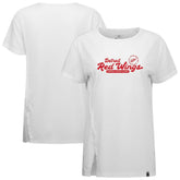 Detroit Red Wings Levelwear Women's Influx Monument T-Shirt - White | NHL online
