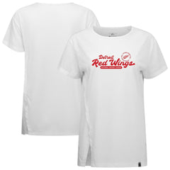 Detroit Red Wings Levelwear Women's Influx Monument T-Shirt - White | NHL online