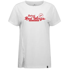 Detroit Red Wings Levelwear Women's Influx Monument T-Shirt - White | NHL online