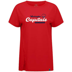 Washington Capitals Levelwear Women's Influx Monument T-Shirt - Red | NHL on sale