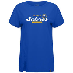 Buffalo Sabres Levelwear Women's Influx Monument T-Shirt - Royal | NHL on sale