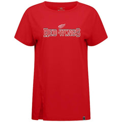 Detroit Red Wings Levelwear Women's Influx Journey T-Shirt - Red | NHL discount