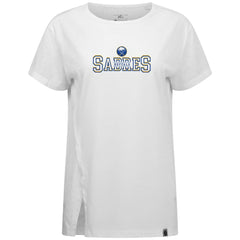 Buffalo Sabres Levelwear Women's Influx Journey T-Shirt - White | NHL online