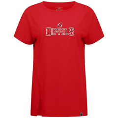 New Jersey Devils Levelwear Women's Influx Journey T-Shirt - Red | NHL sale