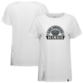 Los Angeles Kings Levelwear Women's Influx Banner Arch T-Shirt - White | NHL discount