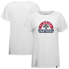 Florida Panthers Levelwear Women's Influx Banner Arch T-Shirt - White | NHL sale