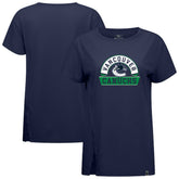 Vancouver Canucks Levelwear Women's Influx Banner Arch T-Shirt - Navy | NHL online