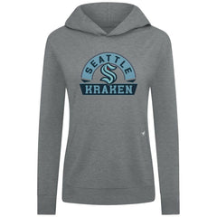 Seattle Kraken Levelwear Women's Relay Banner Arch Pullover Hoodie - Gray | NHL online