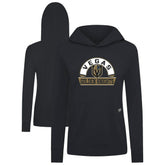 Vegas Golden Knights Levelwear Women's Relay Banner Arch Pullover Hoodie - Black | NHL on sale