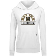 Vegas Golden Knights Levelwear Women's Relay Banner Arch Pullover Hoodie - White | NHL sale