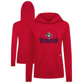 Florida Panthers Levelwear Women's Relay Banner Arch Pullover Hoodie - Red | NHL Clearance