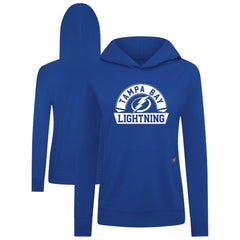 Tampa Bay Lightning Levelwear Women's Relay Banner Arch Pullover Hoodie - Royal | NHL discount