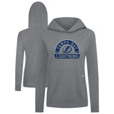 Tampa Bay Lightning Levelwear Women's Relay Banner Arch Pullover Hoodie - Gray | NHL on sale