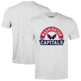 Washington Capitals Levelwear Richmond Banner Arch T-Shirt - White | NHL near me