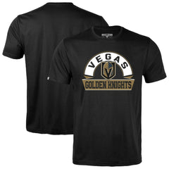 Vegas Golden Knights Levelwear Richmond Banner Arch T-Shirt - Black | NHL near me