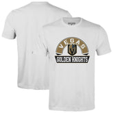 Vegas Golden Knights Levelwear Richmond Banner Arch T-Shirt - White | NHL online