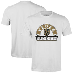 Vegas Golden Knights Levelwear Richmond Banner Arch T-Shirt - White | NHL online