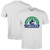Vancouver Canucks Levelwear Richmond Banner Arch T-Shirt - White | NHL discount