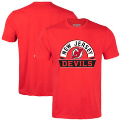 New Jersey Devils Levelwear Richmond Banner Arch T-Shirt - Red | NHL near me