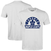 Toronto Maple Leafs Levelwear Richmond Banner Arch T-Shirt - White | NHL on sale