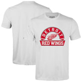 Detroit Red Wings Levelwear Richmond Banner Arch T-Shirt - White | NHL near me